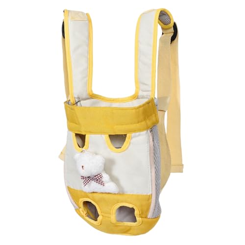 ROMISBABA Verstellbarer Haustier-Rucksack Frontträger Atmungsaktiv für Kleine und Mittelgroße Hunde Katzen Bequemes Tragen mit Seitlichem Schnellzugang für Reisen Wandern Camping ROMISBABA Verstellbarer Haustier-Rucksack Frontträger Atmungsaktiv für Kleine und Mittelgroße Hunde Katzen Bequemes Tragen mit Seitlichem Schnellzugang für Reisen Wandern Camping von ROMISBABA