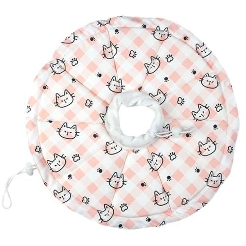 ROMISBABA Verstellbarer Wasserdichter Katzen Hundeschutzkragen nach Operation Weicher Anti leck Kragen für Wundheilung Komfortabler Schutz nach Chirurgischem Eingriff Rosa ROMISBABA Verstellbarer Wasserdichter Katzen Hundeschutzkragen nach Operation Weicher Anti leck Kragen für Wundheilung Komfortabler Schutz nach Chirurgischem Eingriff Rosa von ROMISBABA