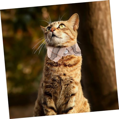 ROMISBABA Verstellbares Kariertes Katzenhalsband mit Niedlicher Fliege Leichtes und Strapazierfähiges für Kleine und Kätzchen für Alltag Festtage und Fotosessions ROMISBABA Verstellbares Kariertes Katzenhalsband mit Niedlicher Fliege Leichtes und Strapazierfähiges für Kleine und Kätzchen für Alltag Festtage und Fotosessions von ROMISBABA