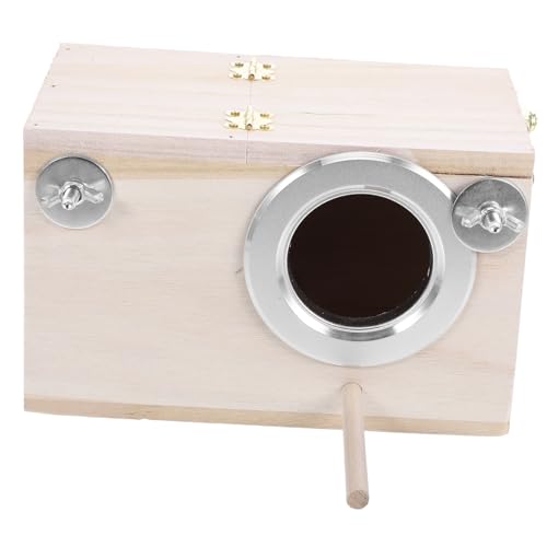 ROMISBABA Vogelzuchtbox aus Holz für Wellensittiche Liebevögel und Kleine Vögel Geräumige Nistkästen für Zucht und Einfach Aufzubauen und Vielseitig Einsetzbar ROMISBABA Vogelzuchtbox aus Holz für Wellensittiche Liebevögel und Kleine Vögel Geräumige Nistkästen für Zucht und Einfach Aufzubauen und Vielseitig Einsetzbar von ROMISBABA