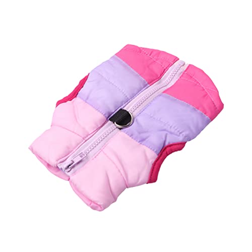 ROMISBABA Haustierbedarf Hunde Warmer Mantel Weste Modische Hundejacke Für Hunde Größe S Rosy von ROMISBABA