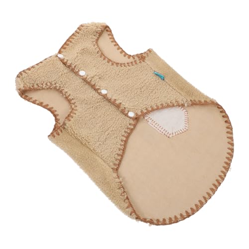 ROMISBABA Warmer Hundeweste Mantel für Kleine und Mittlere Hunde Atmungsaktives Haustier Winteroutfit Kuschelige Welpenkleidung Schützende Hundebekleidung für Outdoor Aktivitäten von ROMISBABA