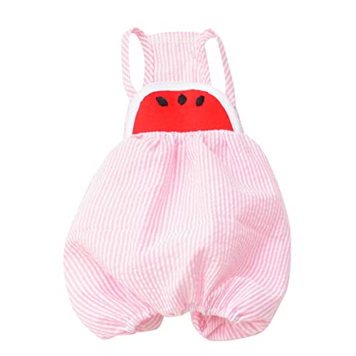 ROMISBABA Wassermelonenkleidung für Haustiere hundebar Dog Hundesling hundekleider hundehose Hundebekleidung für große Hunde Hundekleidung Hundeschlinge Haustierhose Hund Kleid Tuch Rosa von ROMISBABA