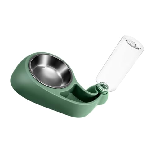 ROMISBABA Wasserspender Automatisch Haustier Hund Wassernapf Fütterung Futterspender Doppelter Fressnapf Abnehmbarer Futterautomat Heimtierbedarf Pet-flaschenschale Rostfreier Stahl Green ROMISBABA Wasserspender Automatisch Haustier Hund Wassernapf Fütterung Futterspender Doppelter Fressnapf Abnehmbarer Futterautomat Heimtierbedarf Pet-flaschenschale Rostfreier Stahl Green von ROMISBABA