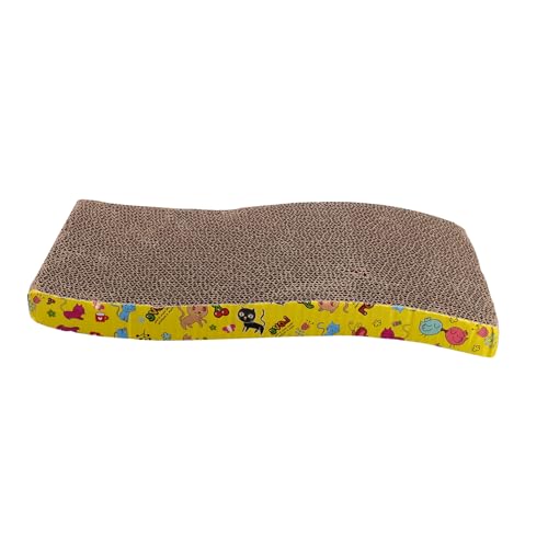 ROMISBABA Wellpapier katzenmöbel cat Furniture für Katzen katzenkratzbaum katzenspielzeig Katzen-Kratzunterlage Wandkratzer für Katzen Katzenkratzbrett Haustier Katzenspielzeug ROMISBABA Wellpapier katzenmöbel cat Furniture für Katzen katzenkratzbaum katzenspielzeig Katzen-Kratzunterlage Wandkratzer für Katzen Katzenkratzbrett Haustier Katzenspielzeug von ROMISBABA