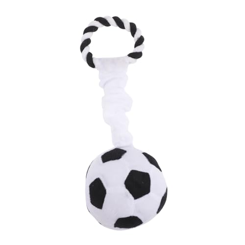 ROMISBABA Welpen Kauspielzeug Hundespielzeug mit Quietschfunktion Weicher Interaktiver Stoffball für Zahnpflege Robustes Hundeball für Training und Spiel Geeignet für Kleine Zufällige Farbe von ROMISBABA