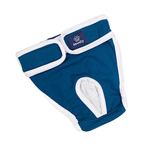 ROMISBABA Welpenwindeln Hundehose Periodenwindeln für Hunde Kleidung für Hunde ablegen Hündchen hundewindel Dog Diapers Haustierwindeln Hygienehosen für Haustiere Blue ROMISBABA Welpenwindeln Hundehose Periodenwindeln für Hunde Kleidung für Hunde ablegen Hündchen hundewindel Dog Diapers Haustierwindeln Hygienehosen für Haustiere Blue von ROMISBABA