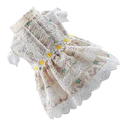 ROMISBABA Hundekleid mit Blumenmuster für Hunde hautfreundlich bequem für den Sommer ROMISBABA Hundekleid mit Blumenmuster für Hunde hautfreundlich bequem für den Sommer von ROMISBABA