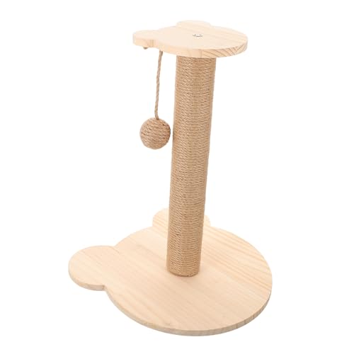 ROMISBABA Vertikaler Katzenkratzbaum Katzenkratzbaum Massivholzseil entzückender Sisal-Kletterbaum für Hauskatzen ROMISBABA Vertikaler Katzenkratzbaum Katzenkratzbaum Massivholzseil entzückender Sisal-Kletterbaum für Hauskatzen von ROMISBABA