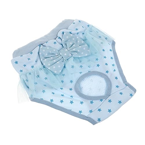 ROMISBABA physiologische Hosen für Haustiere Hundesaisonhose weiblich Hunde-PIPI-Pads Körper pet Supplies haustierbedarf reizwäsch weibliche hundehose Haustier-Höschen Baumwolle Blue ROMISBABA physiologische Hosen für Haustiere Hundesaisonhose weiblich Hunde-PIPI-Pads Körper pet Supplies haustierbedarf reizwäsch weibliche hundehose Haustier-Höschen Baumwolle Blue von ROMISBABA