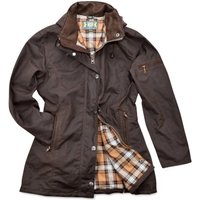 ROMNEYS Wachsjacke New Ashdown braun XXL - INT von ROMNEYS