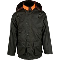 ROMNEYS Wachsjacke New England Jager oliv S - INT von ROMNEYS