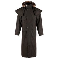 ROMNEYS Wachsmantel Edinburgh braun XL - INT von ROMNEYS