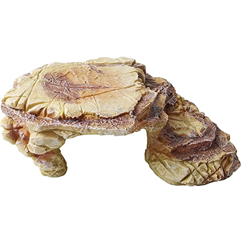 RONYOUNG Schildkrötenplattform – rechteckige Schildkrötenplattform für das Aquarium, verstellbar, für Reptilien, Terrasse, Schildkröte, Kletterplattform von RONYOUNG