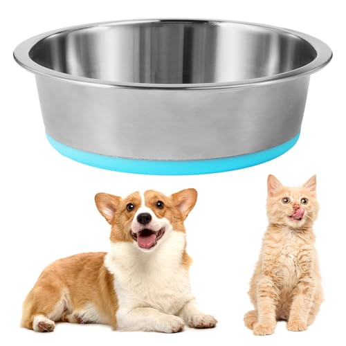 Hundenapf Edelstahl Erhöhte Hundenapfe Gummisohle rutschfest Fressnapf Hund Hundenapf Kleine Hunde Hundenapfe Hundenapf Hunde Napf Hundefressnäpfe Hundeschüssel Verfügbar für Katzen(480ML) Hundenapf Edelstahl Erhöhte Hundenapfe Gummisohle rutschfest Fressnapf Hund Hundenapf Kleine Hunde Hundenapfe Hundenapf Hunde Napf Hundefressnäpfe Hundeschüssel Verfügbar für Katzen(480ML) von ROOMHUAWAY
