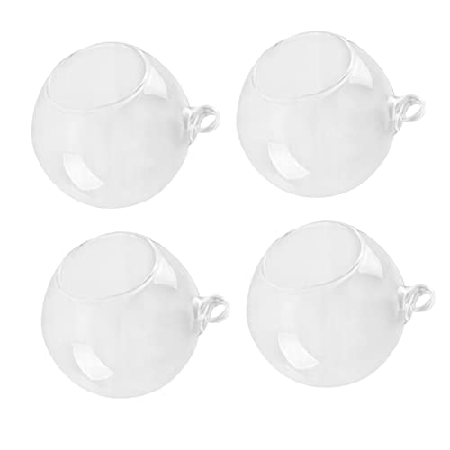 RORPOIR 4stücke Transparente Hängende Glasvase Ballform Terrarium Für Pflanzen Sukkulenten Und Dekoration Hochwertiges Borosilikatglas Für Hochzeit Und Zuhause RORPOIR 4stücke Transparente Hängende Glasvase Ballform Terrarium Für Pflanzen Sukkulenten Und Dekoration Hochwertiges Borosilikatglas Für Hochzeit Und Zuhause von RORPOIR