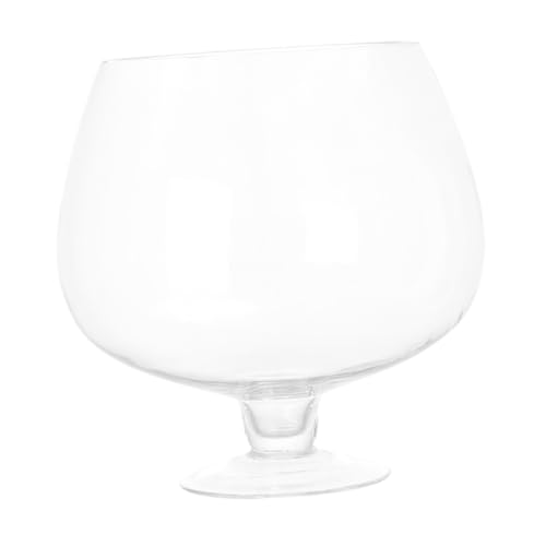 RORPOIR Aquarium für Goldfische und Aquarienpflanzen Multifunktionale Tischvase im Goblet Design für Lebendige Dekorationen von RORPOIR