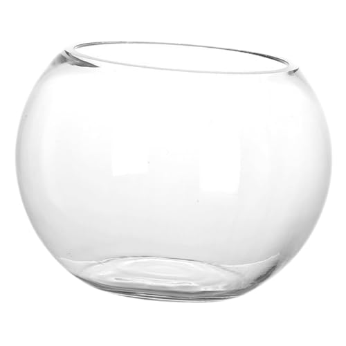 RORPOIR Dekoratives Rundes Glas-Aquarium Multifunktional Für Betta Für Büro Und Zuhause Modernes Sparsames Design von RORPOIR