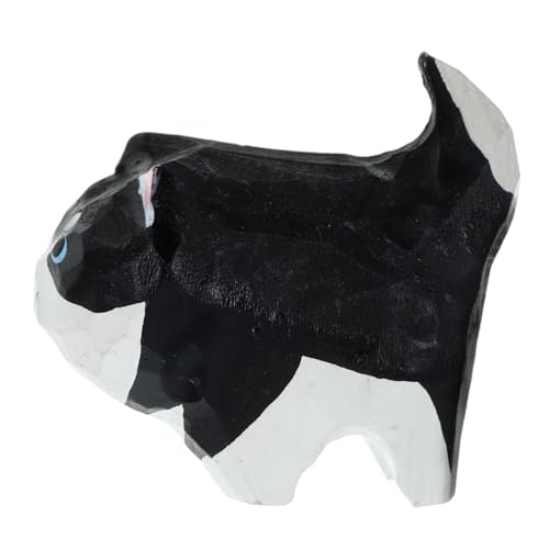 RORPOIR Hunde-Ornament Aus Holz Handgefertigt Für Zuhause Dekoration Fürs Zimmer von RORPOIR