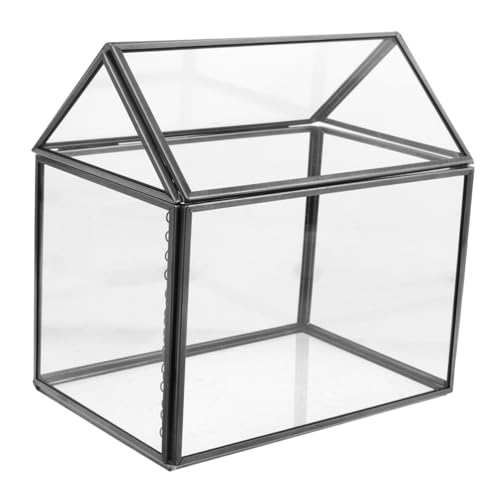 RORPOIR Kreative Pflanzbox mit Deckel Indoor Tischgewächshaus für Geometrische DIY Sukkulenten und Moos Garten Accessoire von RORPOIR