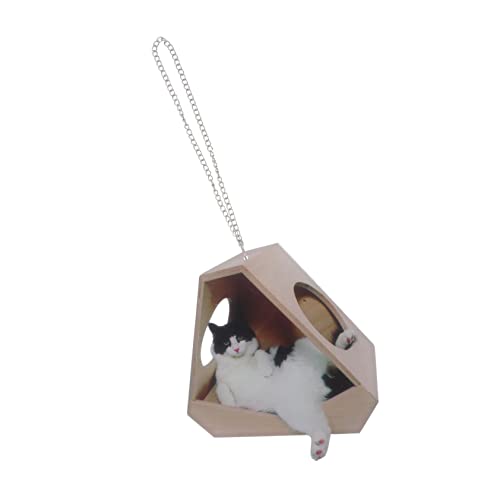 RORPOIR Simulation Katzenfigur Miniaturspielzeug Dekorative Wandhängende Katzenfigur Für Zuhause Und Auto Perfektes Für Katzenliebhaber von RORPOIR