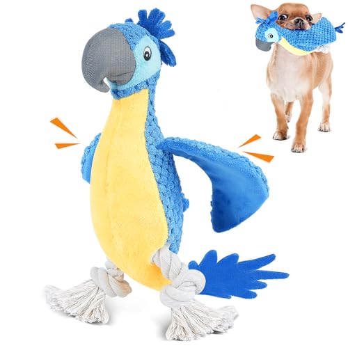 ROSAUI Hundespielzeug, Hundespielzeug für große Welpen und kleine bis mittelgroße Hunde, Kuscheltier für Hunde, Quietschendes Spielzeug mit Knisterpapier, Plüschspielzeug für Hundegeschenke ROSAUI Hundespielzeug, Hundespielzeug für große Welpen und kleine bis mittelgroße Hunde, Kuscheltier für Hunde, Quietschendes Spielzeug mit Knisterpapier, Plüschspielzeug für Hundegeschenke von ROSAUI