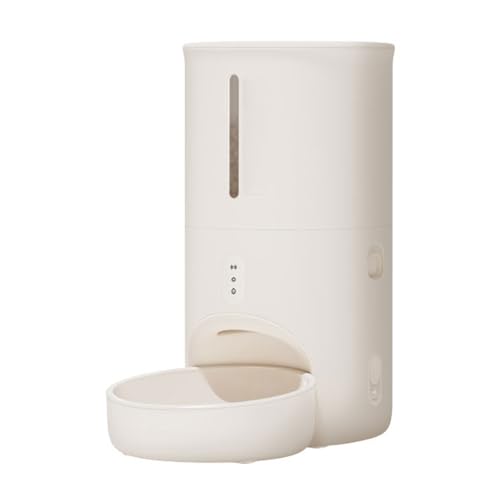 Futterautomat Automatische Pet Feeder 4l Kapazität versiegelte Füttermaschine Fernzeitung und quantitative Fütterung Haustier futterautomat(A,WiFi Model) von ROSEEONNE