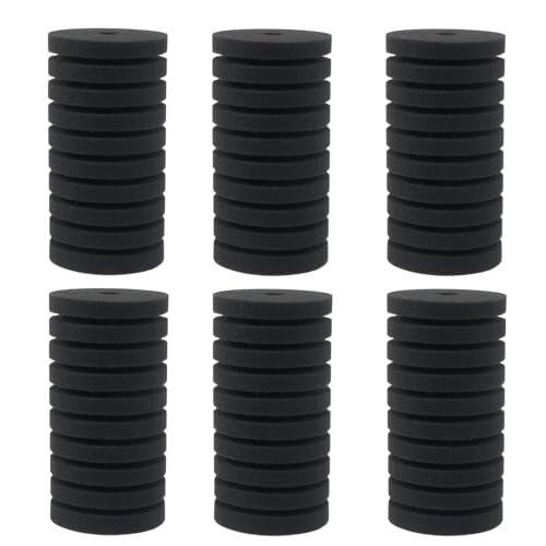 ROSYLEVE 6 Stück Schwammfilter Aquarium Set, Schwammfilter Aquarium für Biologische und Mechanische Filterung, Leiser Tauchschaum Filter für Aquarium, Ersatzschwämmen für Aquarium Filter ROSYLEVE 6 Stück Schwammfilter Aquarium Set, Schwammfilter Aquarium für Biologische und Mechanische Filterung, Leiser Tauchschaum Filter für Aquarium, Ersatzschwämmen für Aquarium Filter von ROSYLEVE