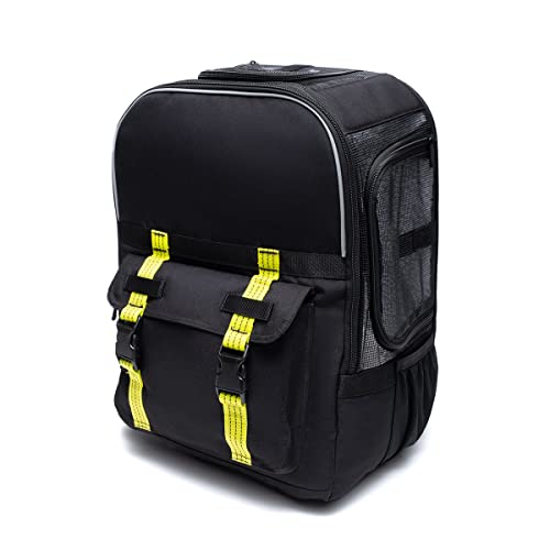 ROVERLUND Airline-konformer Haustier-Rucksack | Inklusive Laptop-Aufbewahrung | für Haustiere bis zu 11,3 kg von ROVERLUND