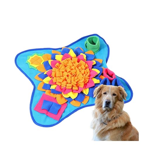 ROY Schnüffelteppich für Hunde und Katze, Futterschnüffel - Futtermatte, Schnüffelmatte Hund, Welpen-Trainingsmatte für langsames Füttern, Dog Spiel Trainingsmatte - Intelligenzspielzeug für Hunde von ROY
