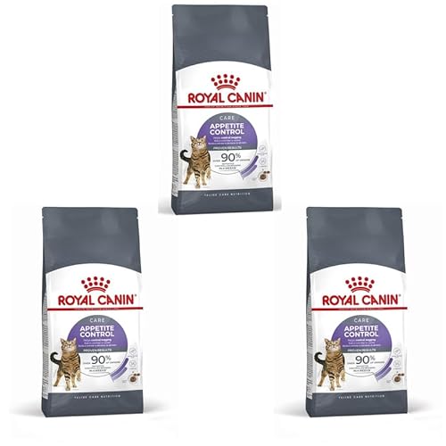 ROYAL CANIN Appetite Control Care | 3er Pack | 3 x 400 g | Trockenfutter für ausgewachsene Katzen | Empfohlen zur Kontrolle des Bettelverhaltens | Auch für kastrierte Katzen ROYAL CANIN Appetite Control Care | 3er Pack | 3 x 400 g | Trockenfutter für ausgewachsene Katzen | Empfohlen zur Kontrolle des Bettelverhaltens | Auch für kastrierte Katzen von ROYAL CANIN