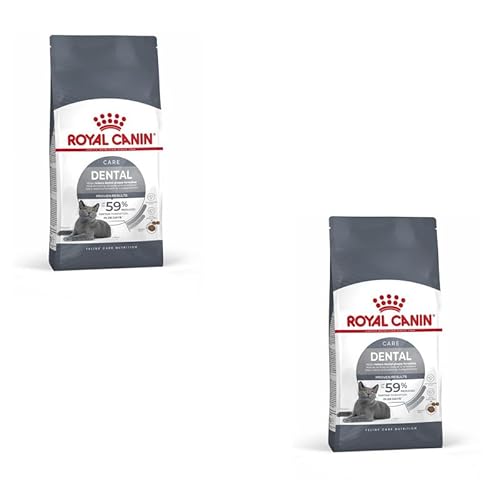ROYAL CANIN Dental Care | Doppelpack | 2 x 400 g | Trockenfutter für ausgewachsene Katzen | Zur Unterstützung der Gesundheit und Maulhygiene | Mit einem Zahnpflege-Aktivnährstoff ROYAL CANIN Dental Care | Doppelpack | 2 x 400 g | Trockenfutter für ausgewachsene Katzen | Zur Unterstützung der Gesundheit und Maulhygiene | Mit einem Zahnpflege-Aktivnährstoff von ROYAL CANIN