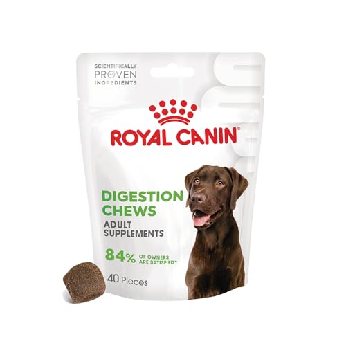 ROYAL CANIN Digestion Chews Adult Supplements | 160 g | Ergänzungsfuttermittel für Adulte Hunde | Zur Unterstützung der Verdauung & Darmflora | Wissenschaftlich entwickelt ROYAL CANIN Digestion Chews Adult Supplements | 160 g | Ergänzungsfuttermittel für Adulte Hunde | Zur Unterstützung der Verdauung & Darmflora | Wissenschaftlich entwickelt von ROYAL CANIN