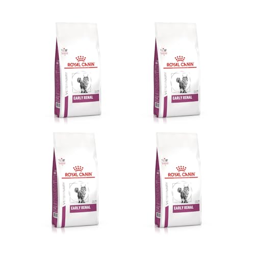 Royal Canin Feline Early RENAL | 4er Pack | 4 x 400g | Trockenfutter für Katzen | Kann zur Unterstützung der Nierenfunktion bei chronischer Niereninsuffizienz beitragen von ROYAL CANIN