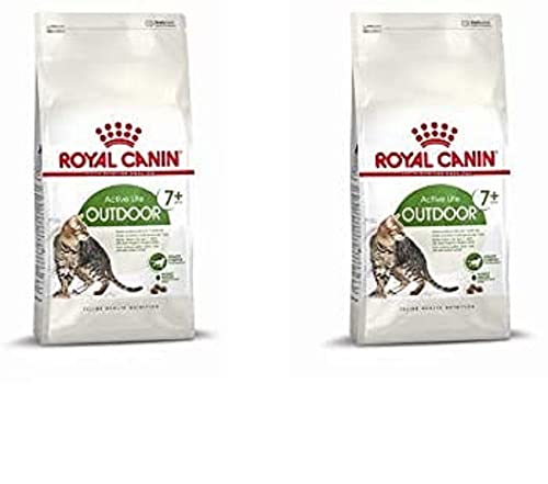 ROYAL CANIN Feline Outdoor +7 | 2 x 4kg Katzenfutter Vorteilspack von ROYAL CANIN