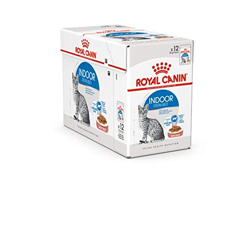 ROYAL CANIN Indoor Sterilized - Wet Food for Adult Cats - Chunks in Sauce 12x85 g von ROYAL CANIN
