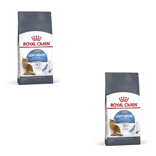ROYAL CANIN Light Weight Care | Doppelpack | 2 x 400 g | Trockenfutter für Katzen | Zur Unterstützung übergewichtiger Katzen | Enthält Eisen, Mangan und Zink | Gewichtskontrolle von ROYAL CANIN