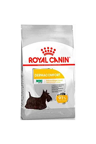 ROYAL CANIN Mini Dermacomfort - Dry Food for Adult small Breeds of Dogs with Sensitive Skin Prone to Irritation - 3kg von ROYAL CANIN