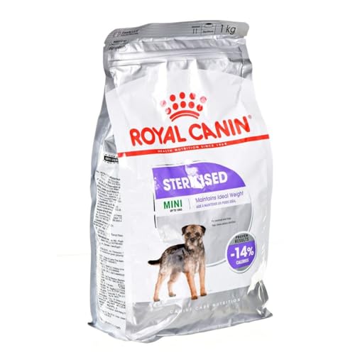 Royal Canin CCN Sterilised Mini | 1kg | Alleinfuttermittel für kleine Hunde | Für ausgewachsene und kastrierte kleine Hunde mit Neigung zur Gewichtszunahme | Trockenfutter von ROYAL CANIN