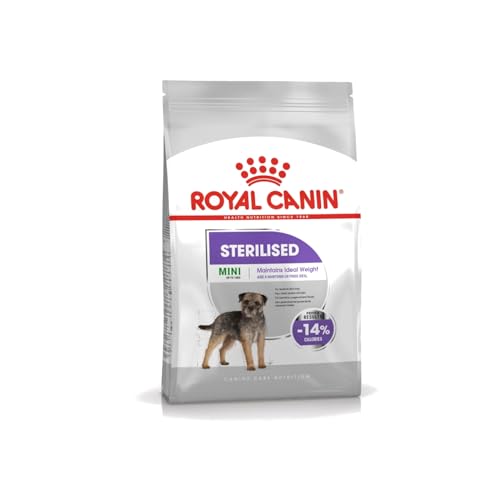 Royal Canin CCN Sterilised Mini | 3kg | Alleinfuttermittel für kleine Hunde | Für ausgewachsene und kastrierte kleine Hunde mit Neigung zur Gewichtszunahme | Trockenfutter Royal Canin CCN Sterilised Mini | 3kg | Alleinfuttermittel für kleine Hunde | Für ausgewachsene und kastrierte kleine Hunde mit Neigung zur Gewichtszunahme | Trockenfutter von ROYAL CANIN