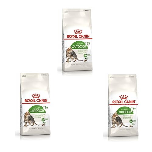 ROYAL CANIN Outdoor 7+ | 3er Pack | 3 x 400 g | Trockennahrung für ältere Katzen mit Freilauf | Kann zur Unterstützung der Nieren- und Harnwegsfunktion beitragen ROYAL CANIN Outdoor 7+ | 3er Pack | 3 x 400 g | Trockennahrung für ältere Katzen mit Freilauf | Kann zur Unterstützung der Nieren- und Harnwegsfunktion beitragen von ROYAL CANIN