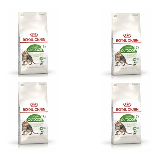 ROYAL CANIN Outdoor 7+ | 4er Pack | 4 x 400 g | Trockennahrung für ältere Katzen mit Freilauf | Kann zur Unterstützung der Nieren- und Harnwegsfunktion beitragen ROYAL CANIN Outdoor 7+ | 4er Pack | 4 x 400 g | Trockennahrung für ältere Katzen mit Freilauf | Kann zur Unterstützung der Nieren- und Harnwegsfunktion beitragen von ROYAL CANIN