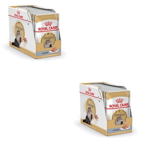 ROYAL CANIN Persian Adult Mousse | Doppelpack | 2 x 12 x 85 g | Alleinfuttermittel für Katzen - speziell für ausgewachsene Perserkatzen | Geeignet ab dem 12. Lebensmonat ROYAL CANIN Persian Adult Mousse | Doppelpack | 2 x 12 x 85 g | Alleinfuttermittel für Katzen - speziell für ausgewachsene Perserkatzen | Geeignet ab dem 12. Lebensmonat von ROYAL CANIN
