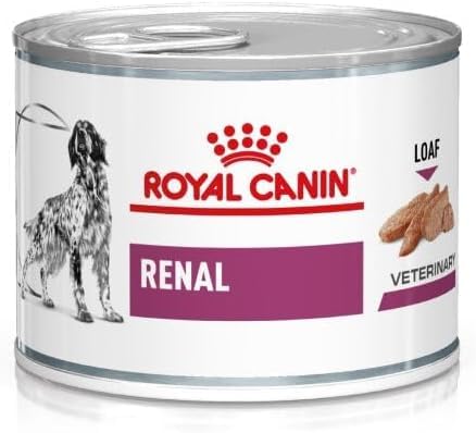 Royal Canin Veterinary Renal | 12 x 200 g | Diätalleinfuttermittel für ausgewachsene Hunde | Kann zur Unterstützung der Nierenfunktion bei chronischer Niereninsuffizienz beitragen | Mousse von ROYAL CANIN