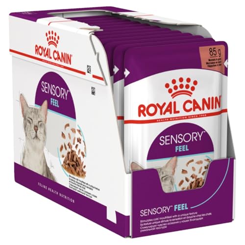 ROYAL CANIN Sensory Feel Wet cat Food Chunks in Sauce 12x85 g von ROYAL CANIN
