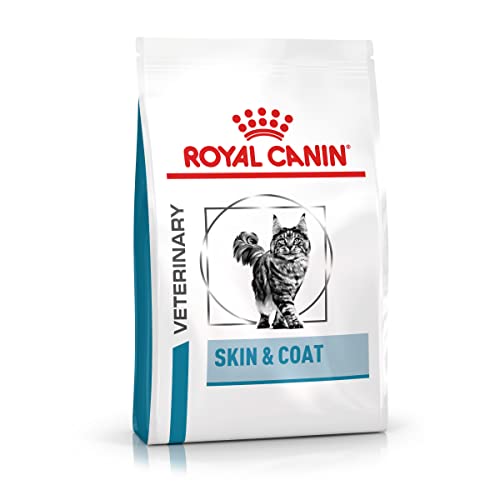 ROYAL CANIN Veterinary SKIN & COAT | 3,5 kg | Diät-Alleinfuttermittel für Katzen ab der Kastration | Zur Unterstützung der Hautfunktion bei Dermatose und übermäßigem Haarausfall ROYAL CANIN Veterinary SKIN & COAT | 3,5 kg | Diät-Alleinfuttermittel für Katzen ab der Kastration | Zur Unterstützung der Hautfunktion bei Dermatose und übermäßigem Haarausfall von ROYAL CANIN