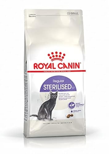 ROYAL CANIN Sterilised 37 | 400 g | Trockenfutter für kastrierte Katzen (1 bis 7 Jahre) | Zum Erhalt des idealen Körpergewichts | Mit hohem Proteingehalt von ROYAL CANIN