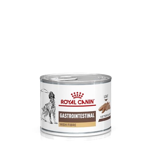 Royal Canin Veterinary Gastrointestinal High Fibre Mousse | 12 x 200 g | Diät-Alleinfuttermittel für Adulte Hunde | Zur Unterstützung Einer gesunden Verdauung | Mit Nahrungsfasern Royal Canin Veterinary Gastrointestinal High Fibre Mousse | 12 x 200 g | Diät-Alleinfuttermittel für Adulte Hunde | Zur Unterstützung Einer gesunden Verdauung | Mit Nahrungsfasern von ROYAL CANIN