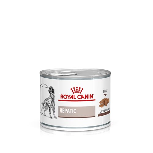 Royal Canin Veterinary HEPATIC Mousse | 12 x 200 g | Diät-Alleinfuttermittel für ausgewachsene Hunde | Kann dabei helfen die Leberfunktion bei chronischer Leberinsuffizienz zu unterstützen von ROYAL CANIN