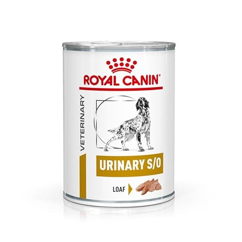ROYAL CANIN Veterinary Urinary S/O | 12 x 410 g | Diät-Alleinfuttermittel für ausgewachsene Hunde | Zur Auflösung von Struvitsteinen und Verringerung von Struvitsteinrezidiven von ROYAL CANIN